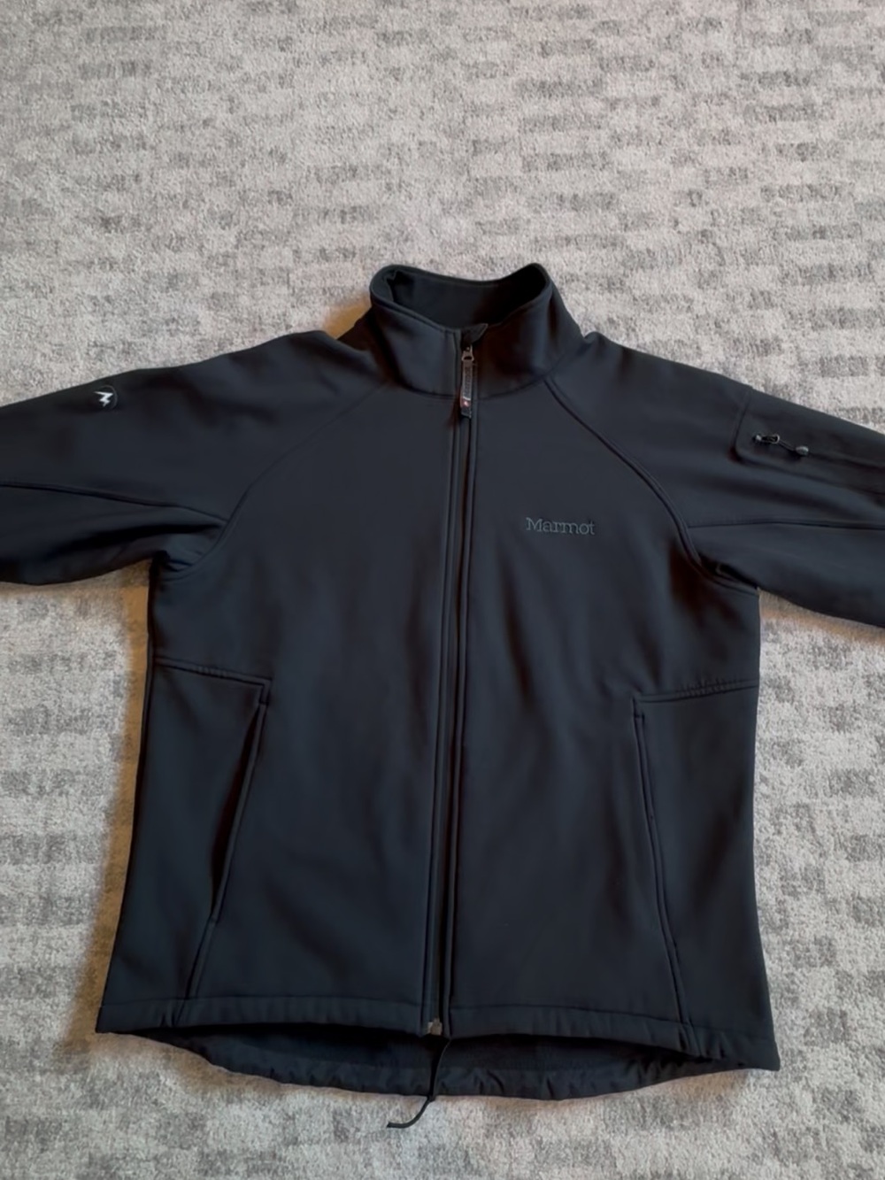 Men’s black Marmot jacket